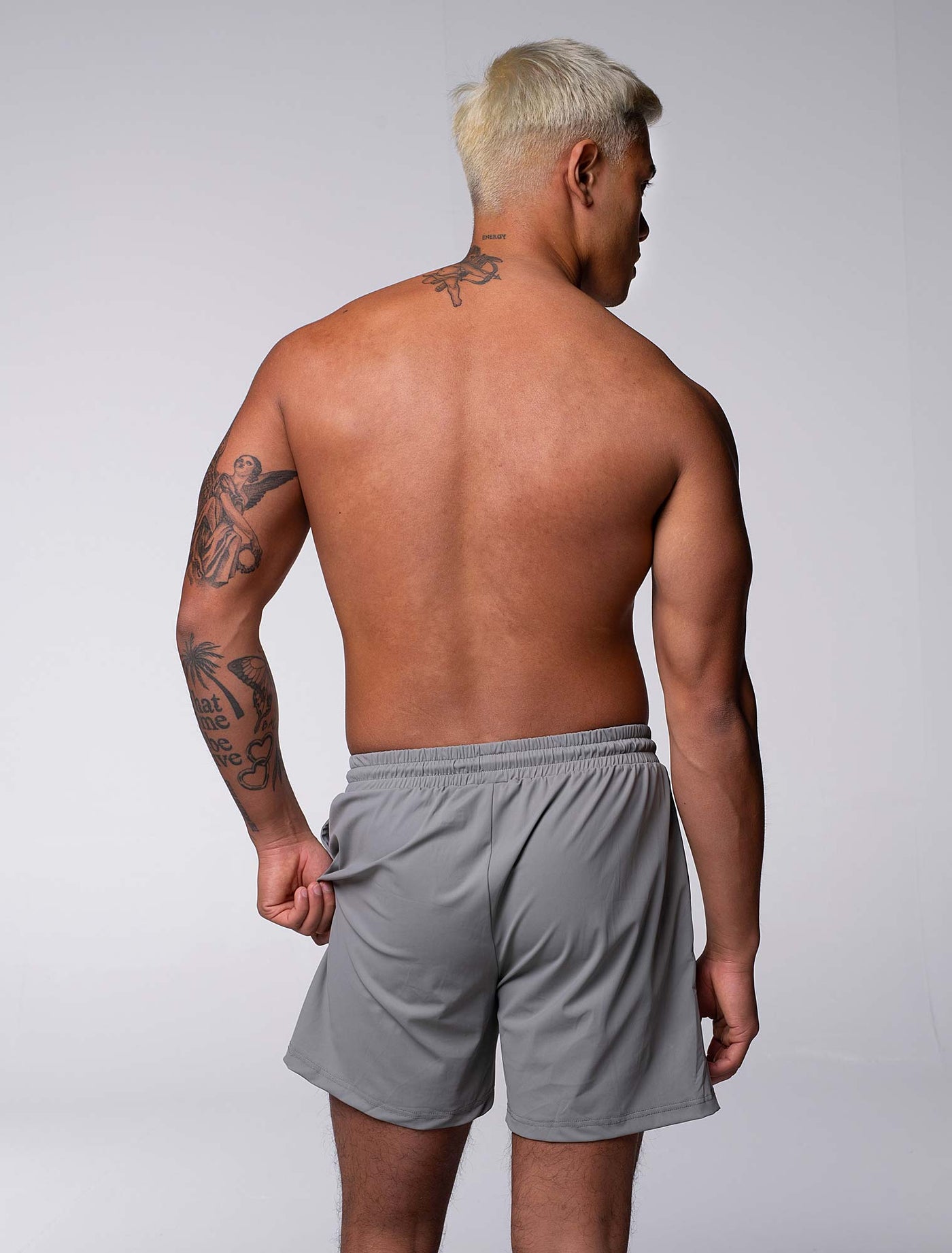 "The Fit" Sports Shorts - Premium Grey