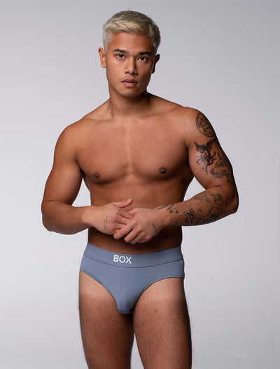 Glide Briefs - Meteorite Grey