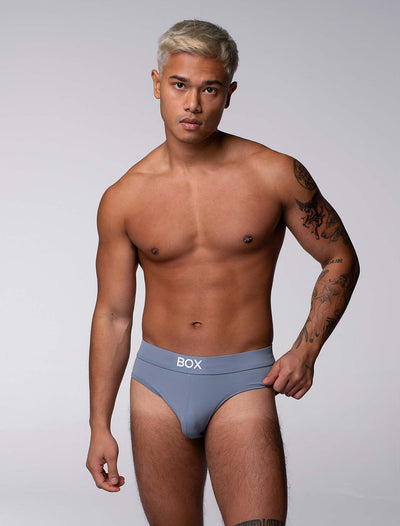 Glide Briefs - Meteorite Grey