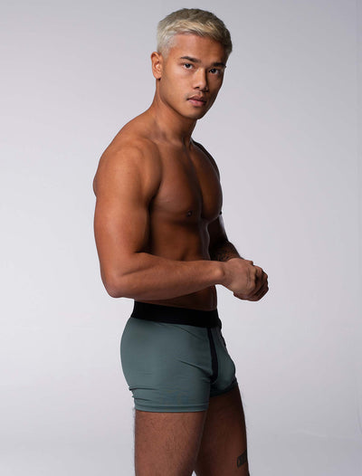 Motion Mesh Boxers - Military Green