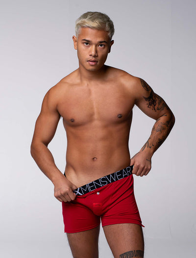 Button-up Boxers - Rouge Moi