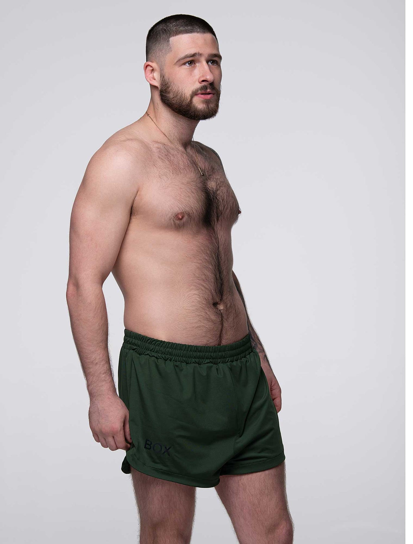 Compound Jock Shorts - Military Green