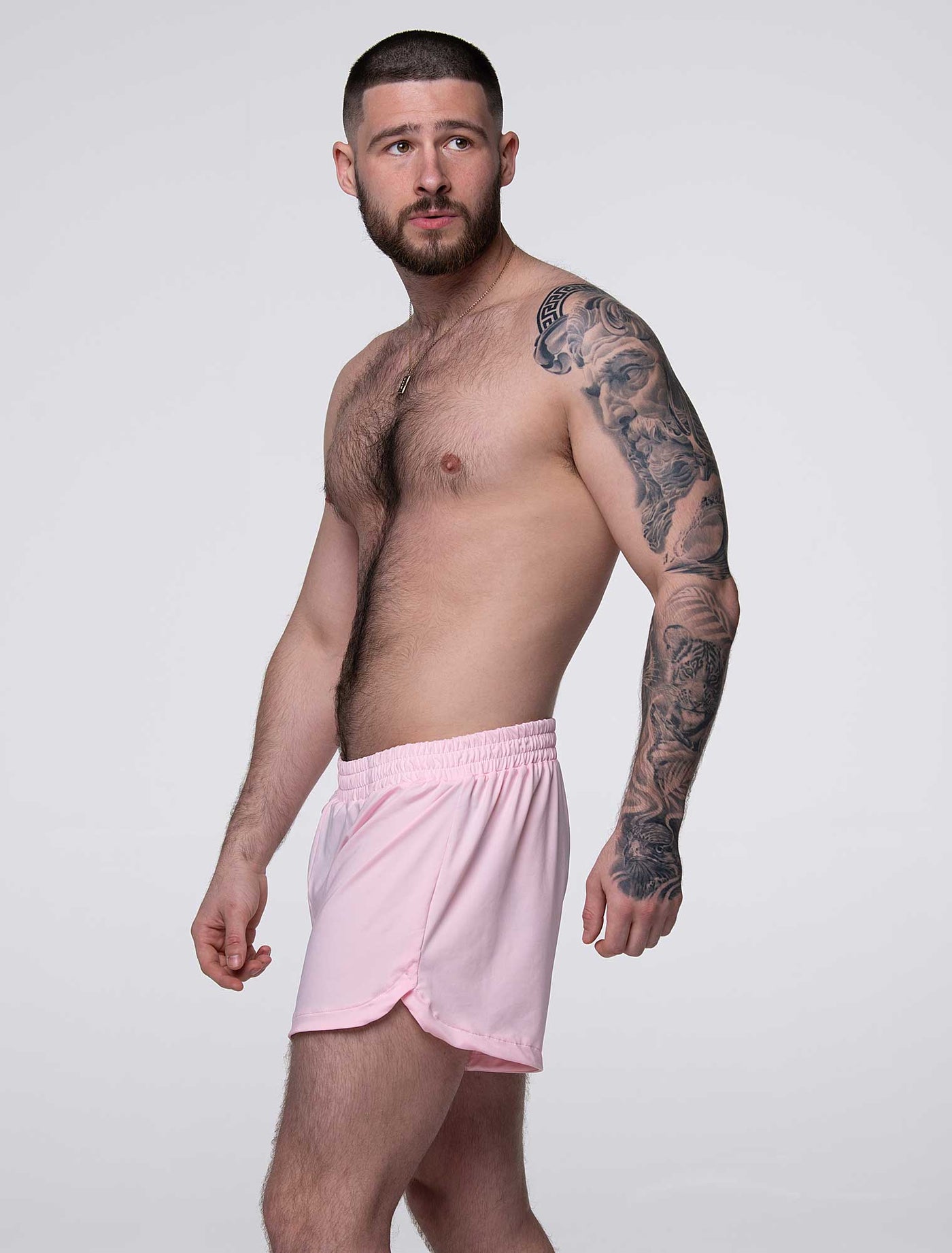 Compound Jock Shorts - Pink