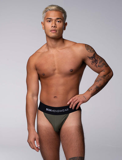 Deep Support Jockstrap - Army Green