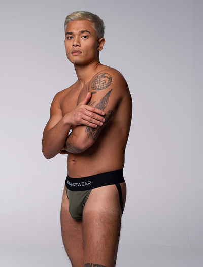 Deep Support Jockstrap - Army Green