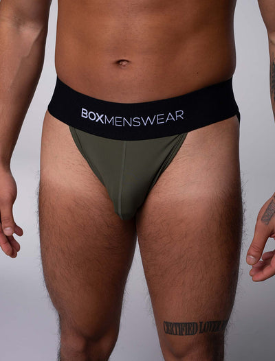 Deep Support Jockstrap - Army Green