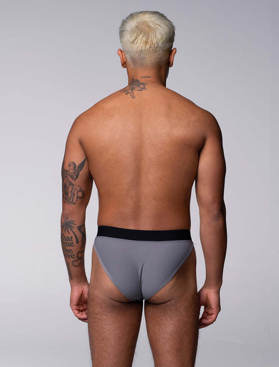 V-Shape Briefs - Grey Elegance