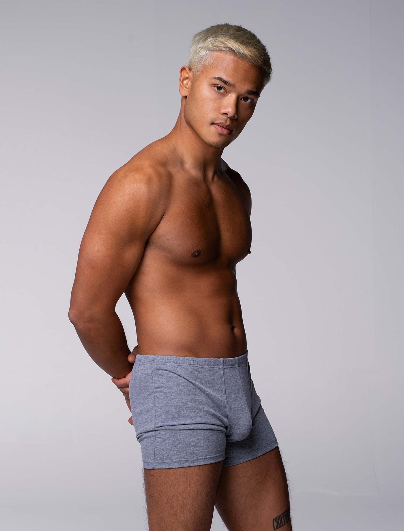 Minimal Boxers - Melange Grey