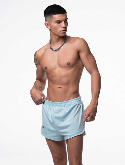 Compound Jock Shorts - Aqua