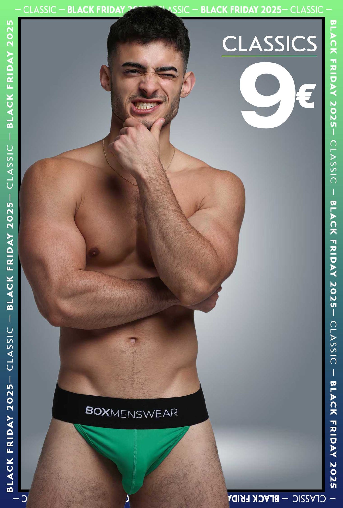 Deep Support Jockstrap - Emerald