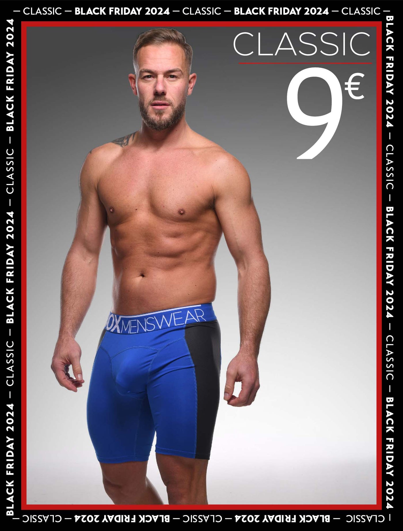 Defined Behind: Compression Shorts with Stretch - Blue Force