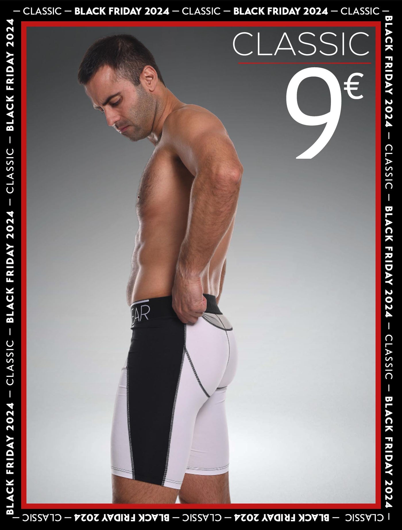 Defined Behind: Compression Shorts with Stretch - Retro Return