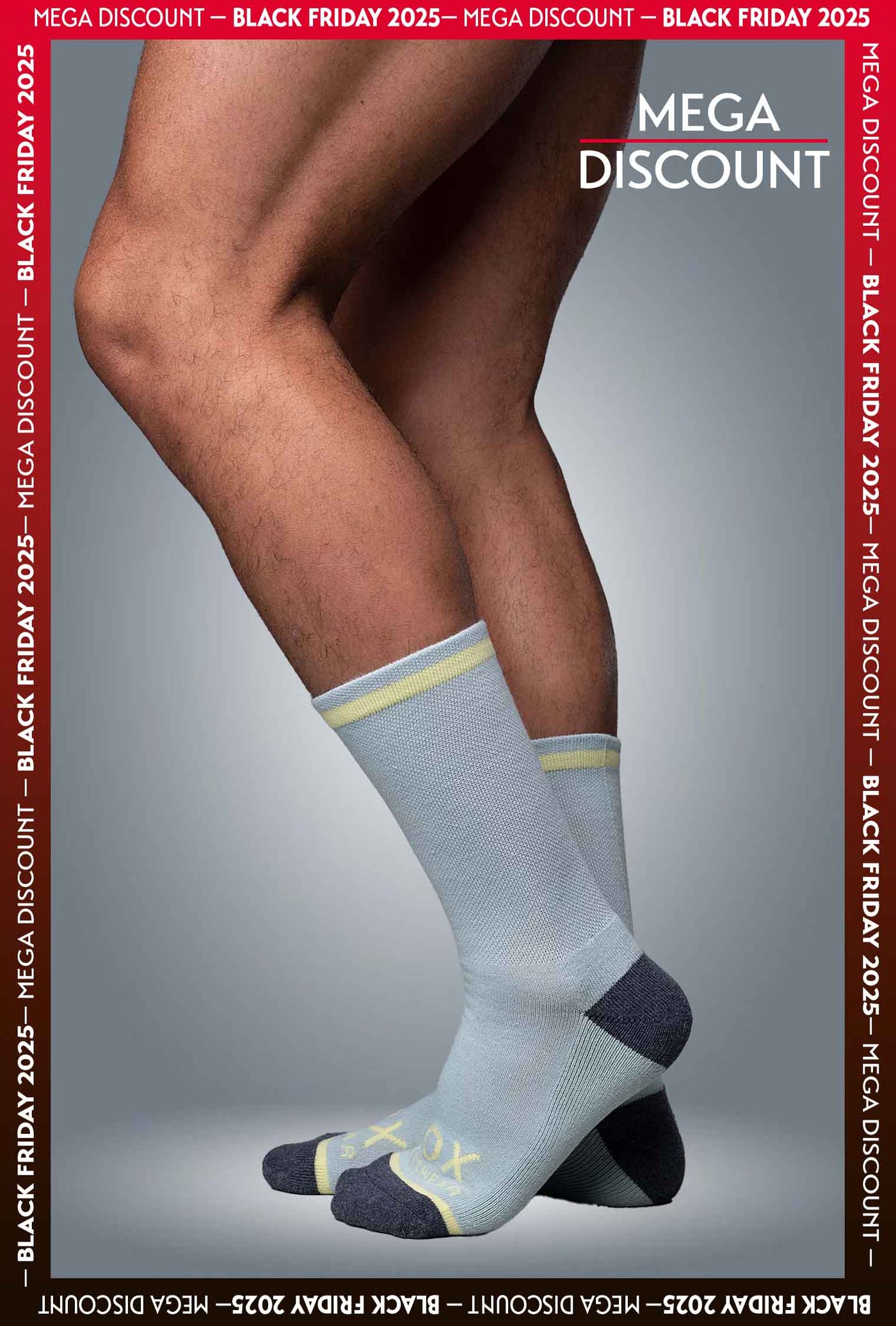 Box Sports Socks - Glacial