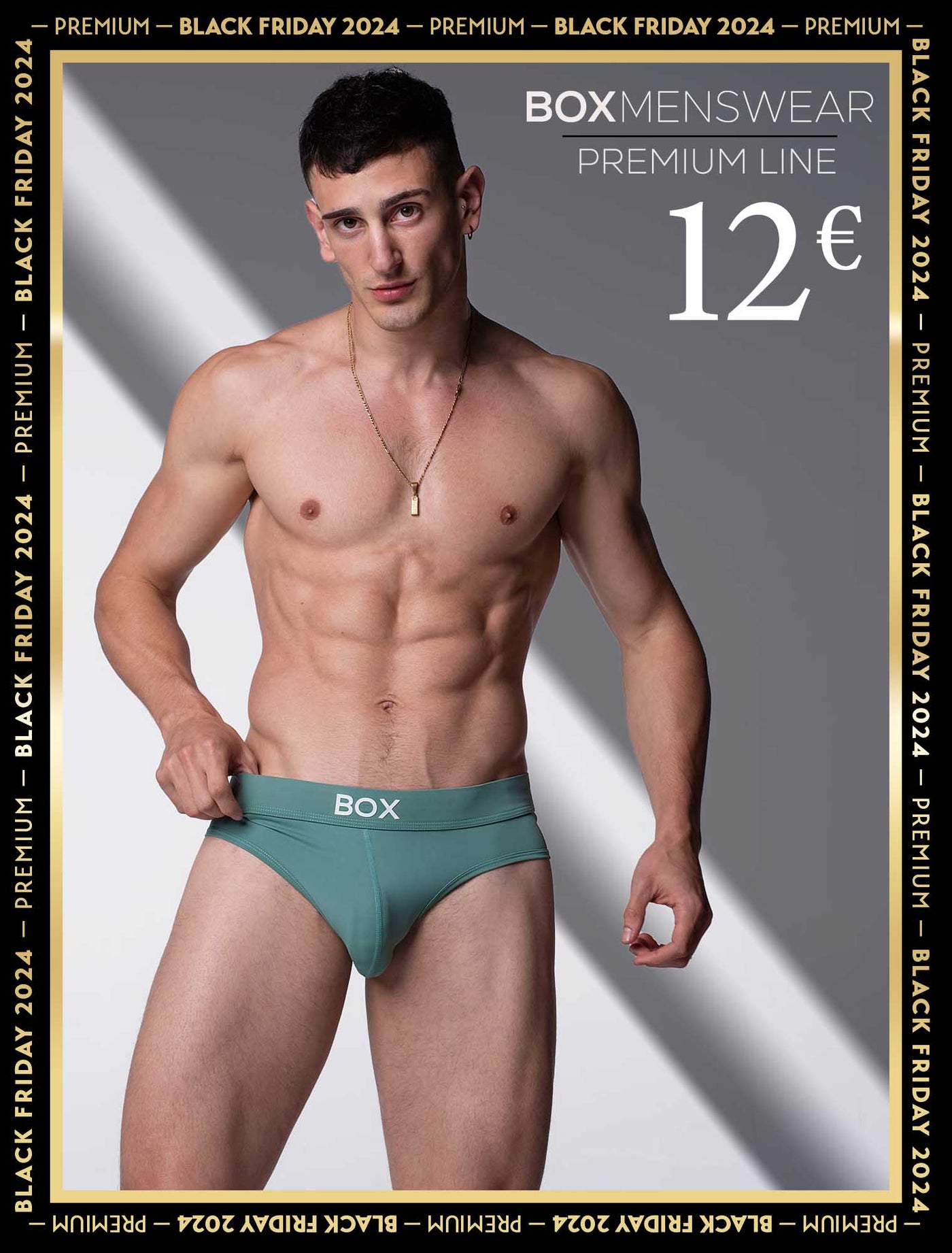 Glide Briefs - Celestial Green