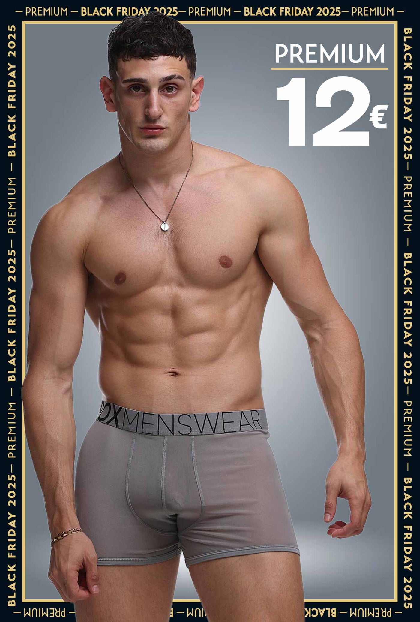 All Over Mesh Boxers - Grey Steel