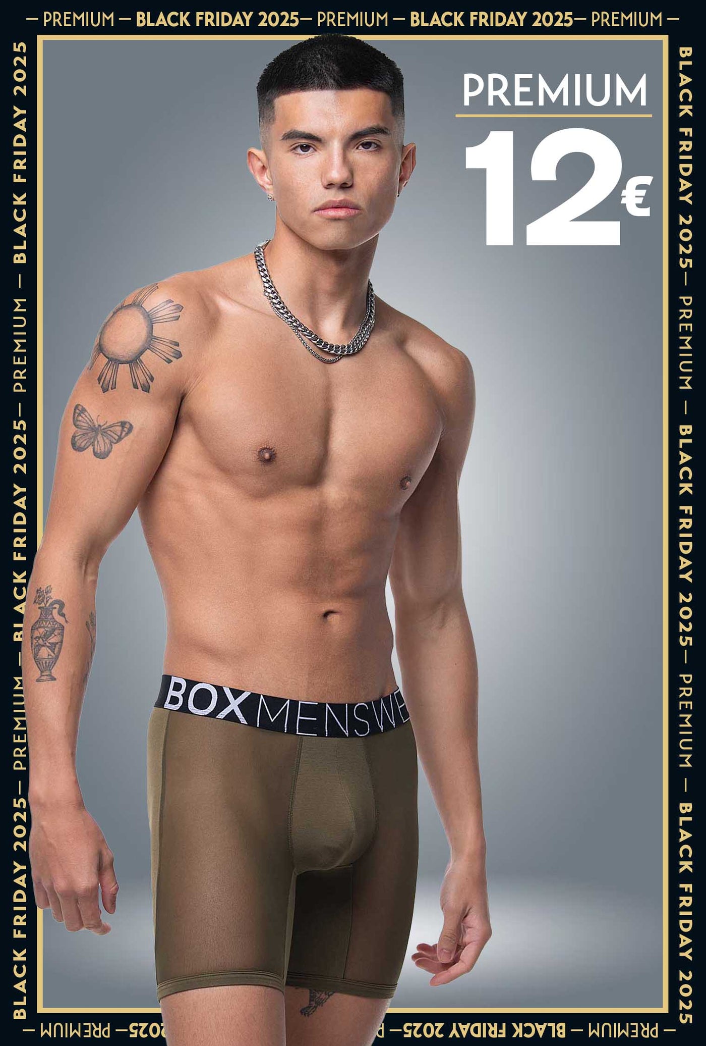 King Fit Mesh Panel - Transparent Crotch: Olive Green