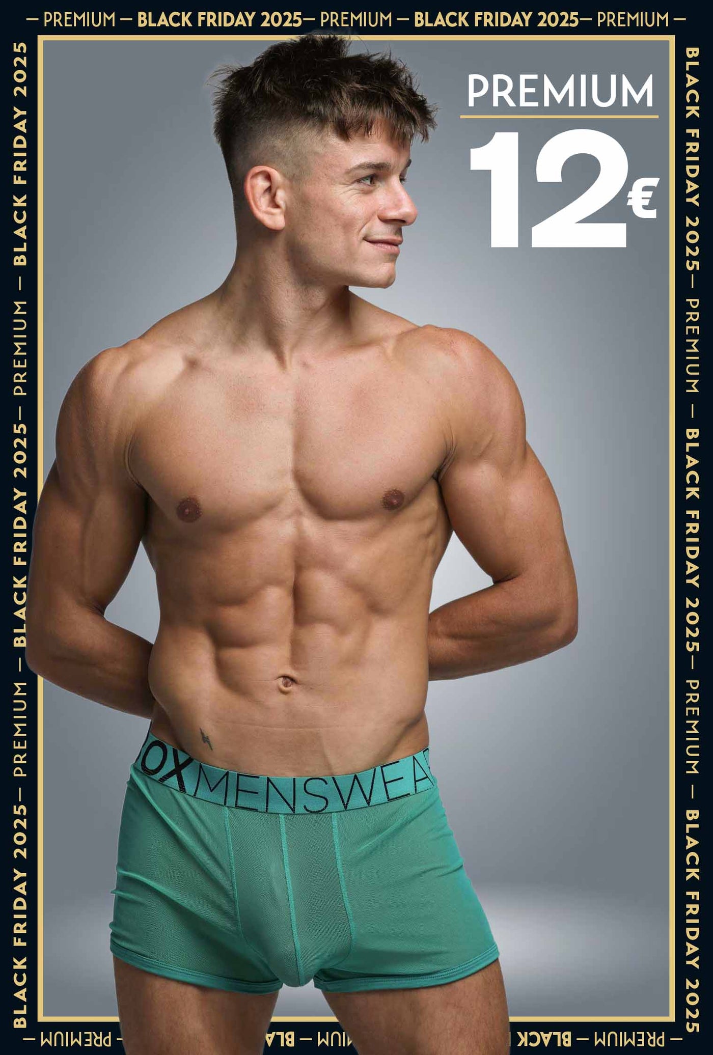 All Over Mesh Boxers - Lucky Lad Green