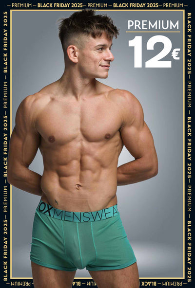 All Over Mesh Boxers - Lucky Lad Green