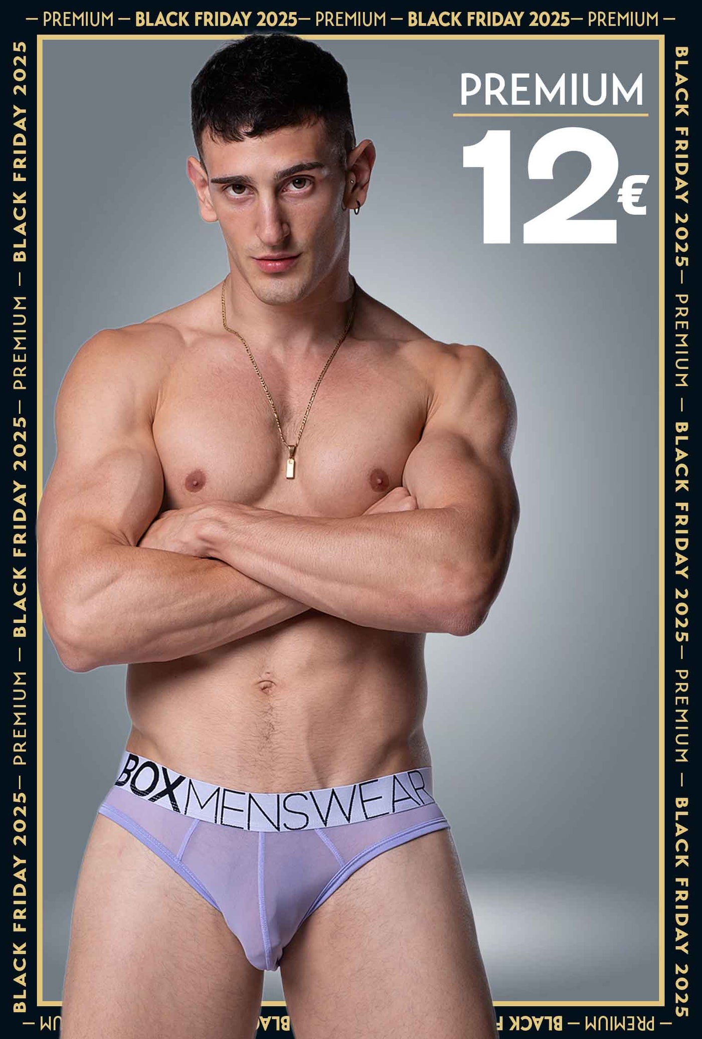 All Over Mesh Briefs - Soft Lavender
