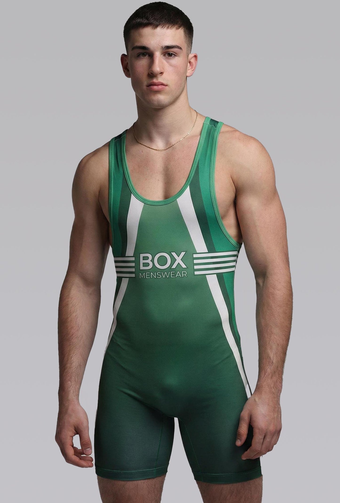 Singlet - Maverick Green - boxmenswear - {{variant_title}}