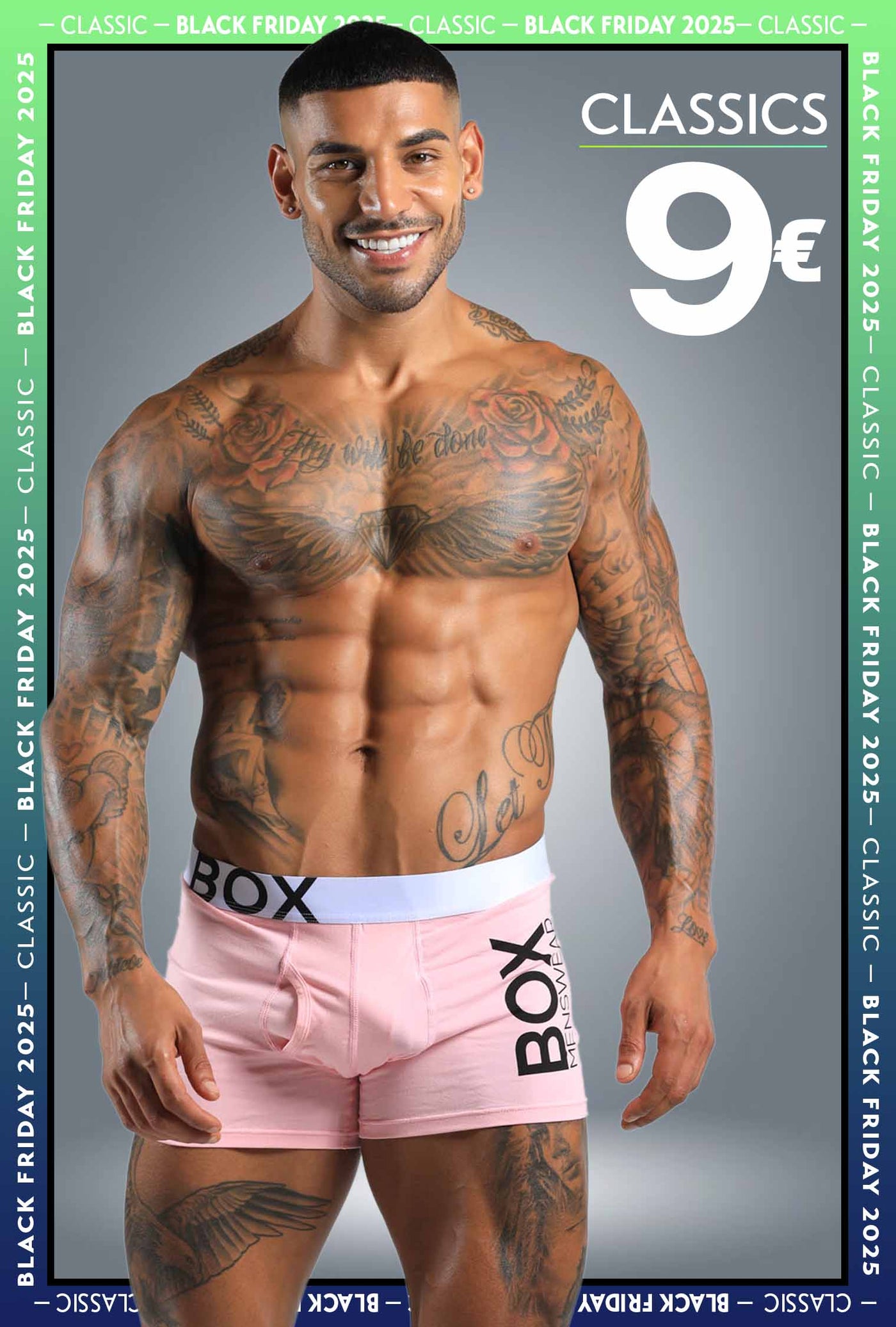 Mens Pink Boxers