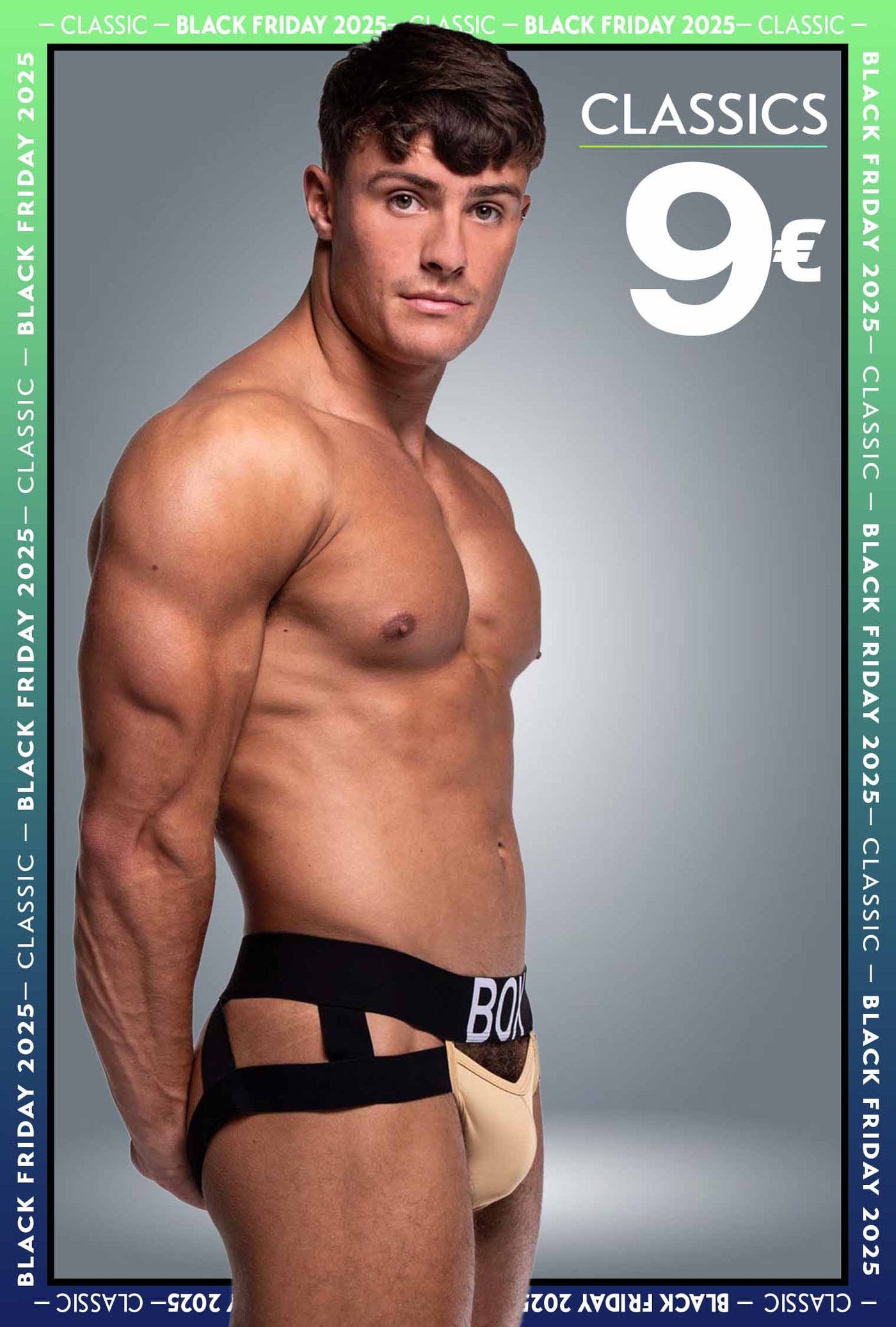 Mens Suspender Jockstrap 3.0: With Bounce - Stone