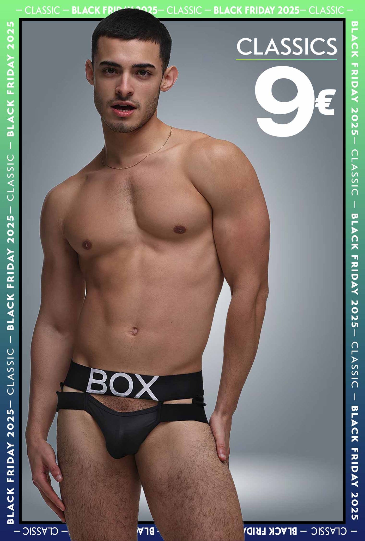 Mens Suspender Jockstrap 3.0: With Bounce - Black