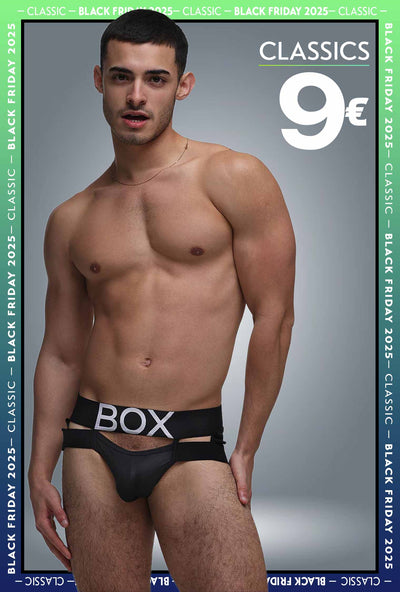 Mens Suspender Jockstrap 3.0: With Bounce - Black