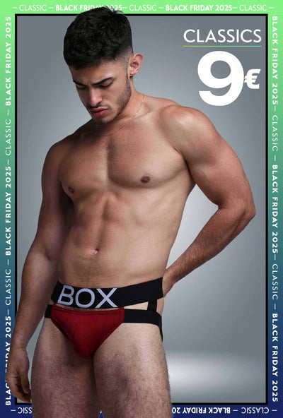 Mens Suspender Jockstrap 3.0 : With Bounce - Burgundy