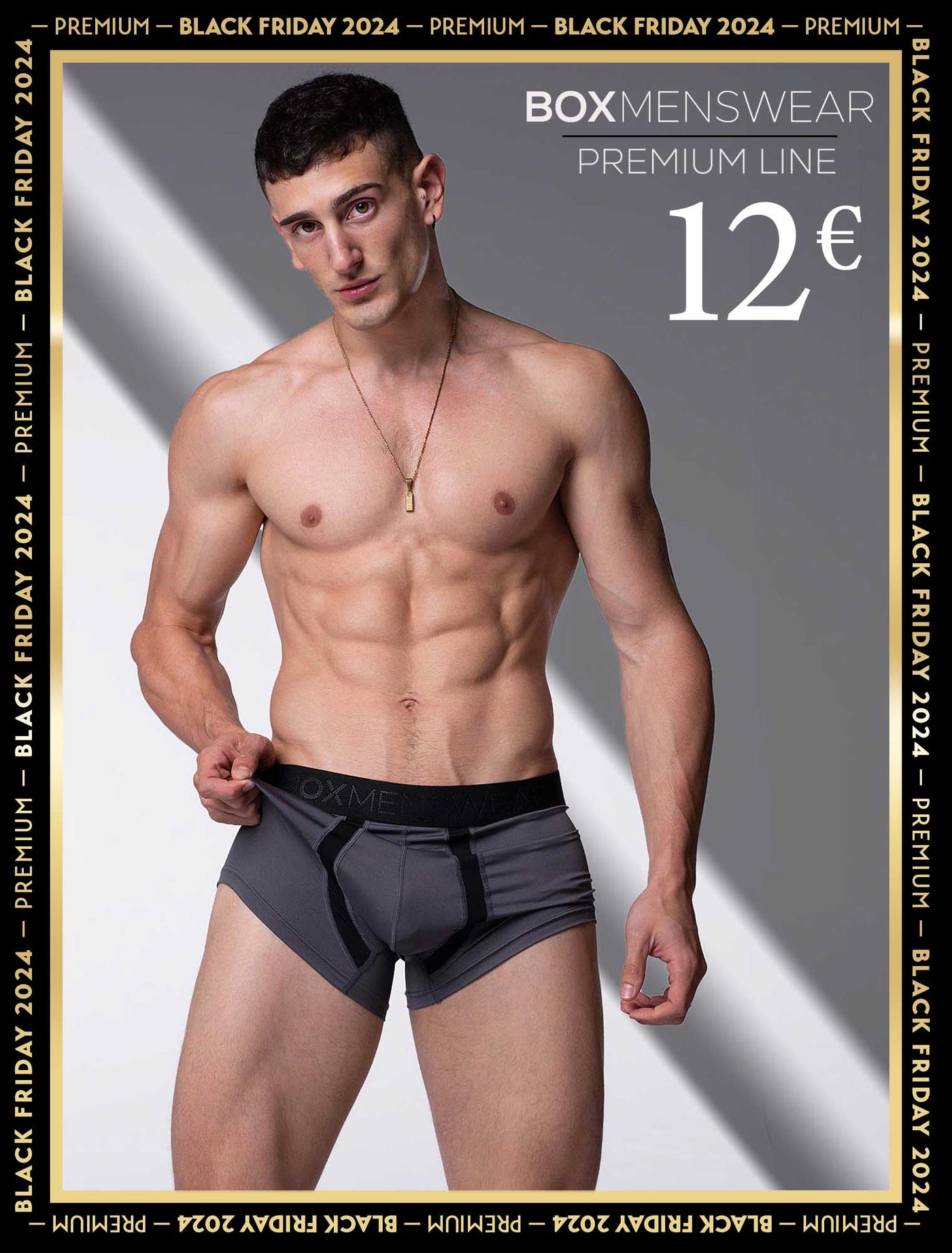 Motion Mesh Boxers - Grey