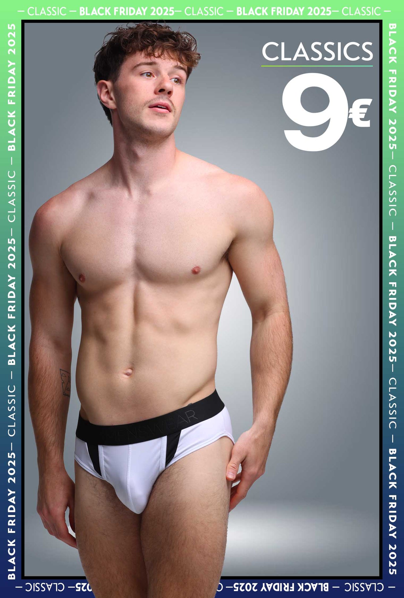 Motion Mesh Briefs - White