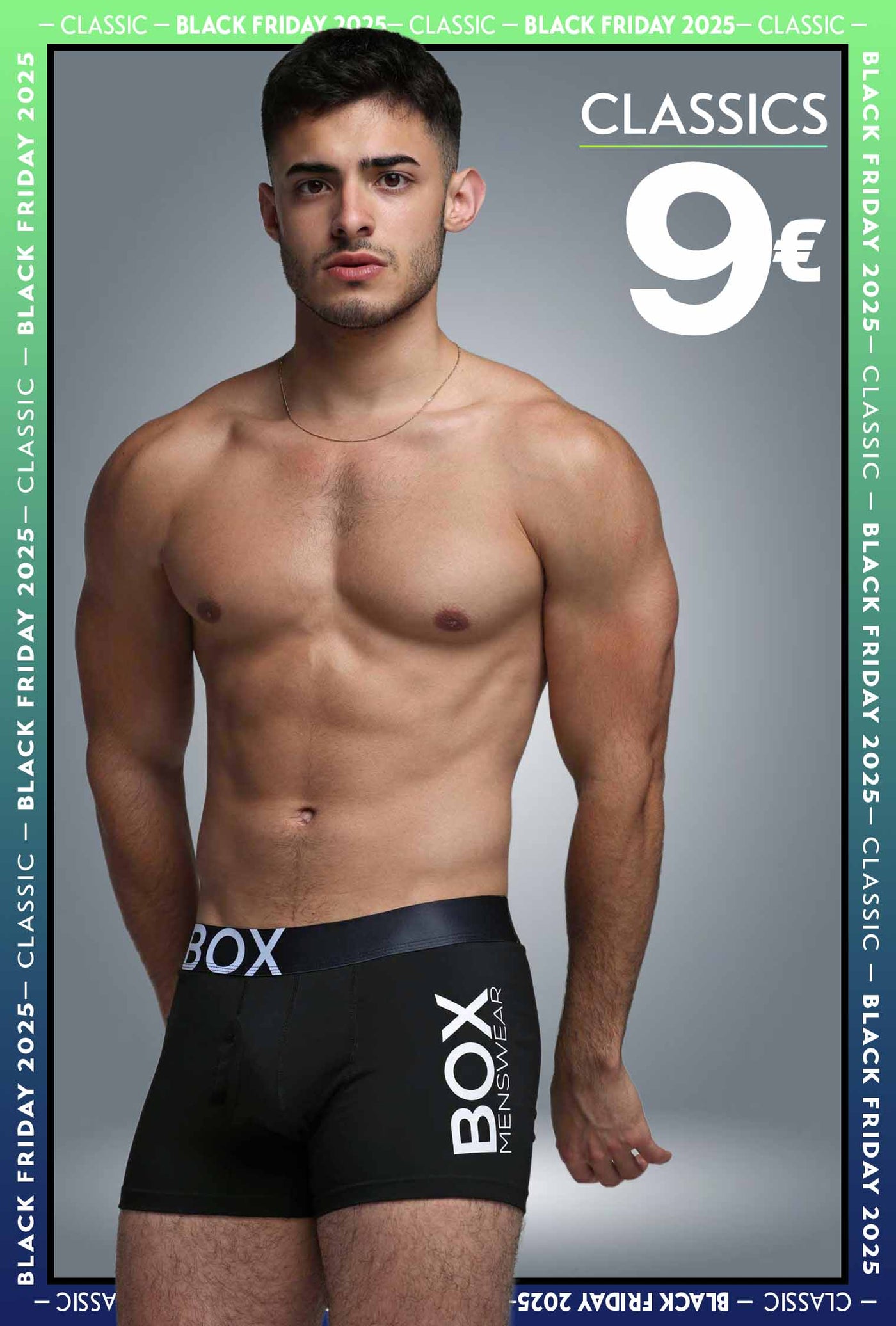 Mens Black Boxers