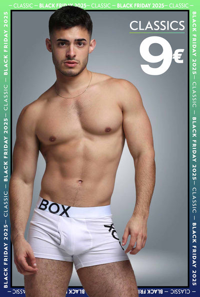 Mens White Boxers