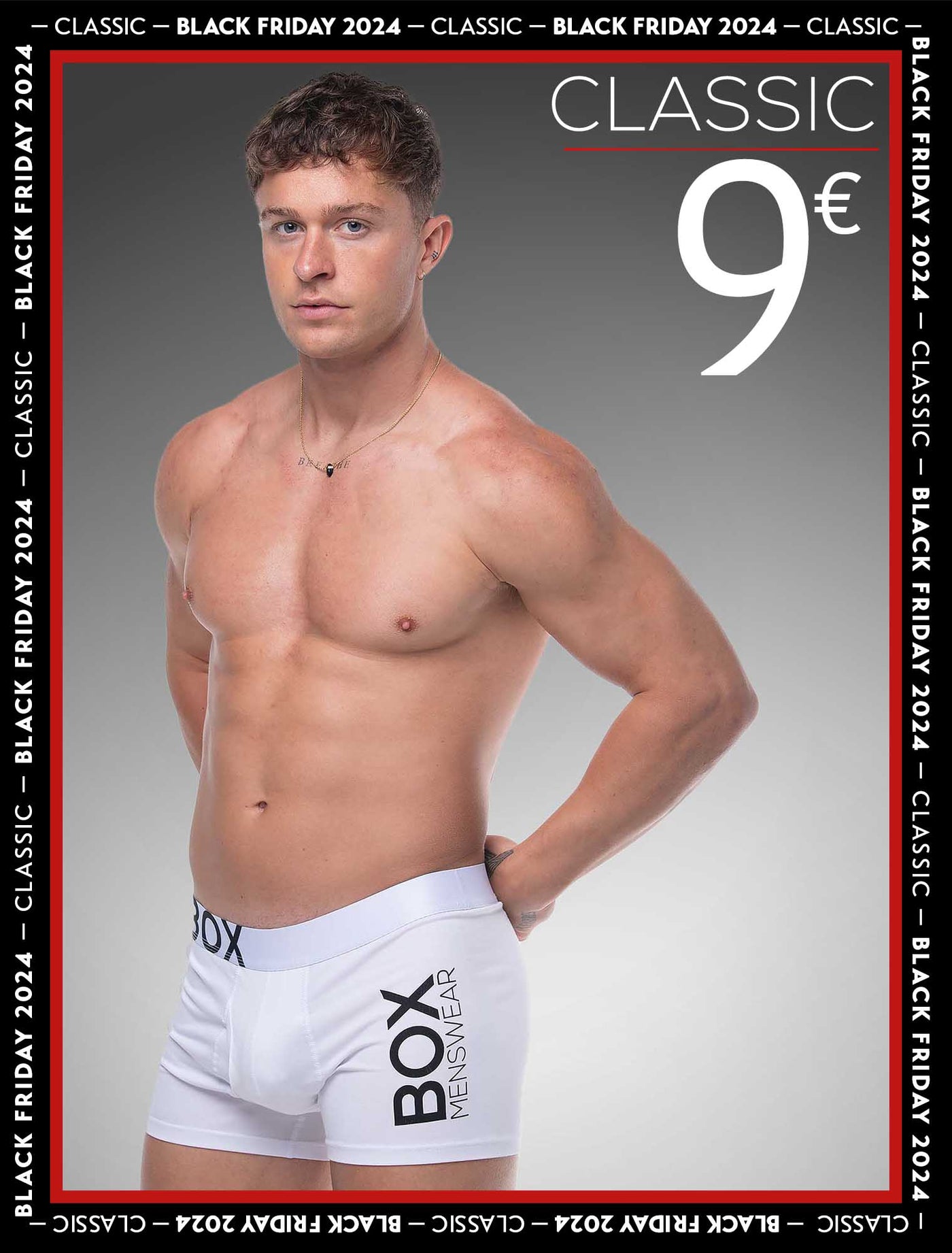 Mens White Boxers