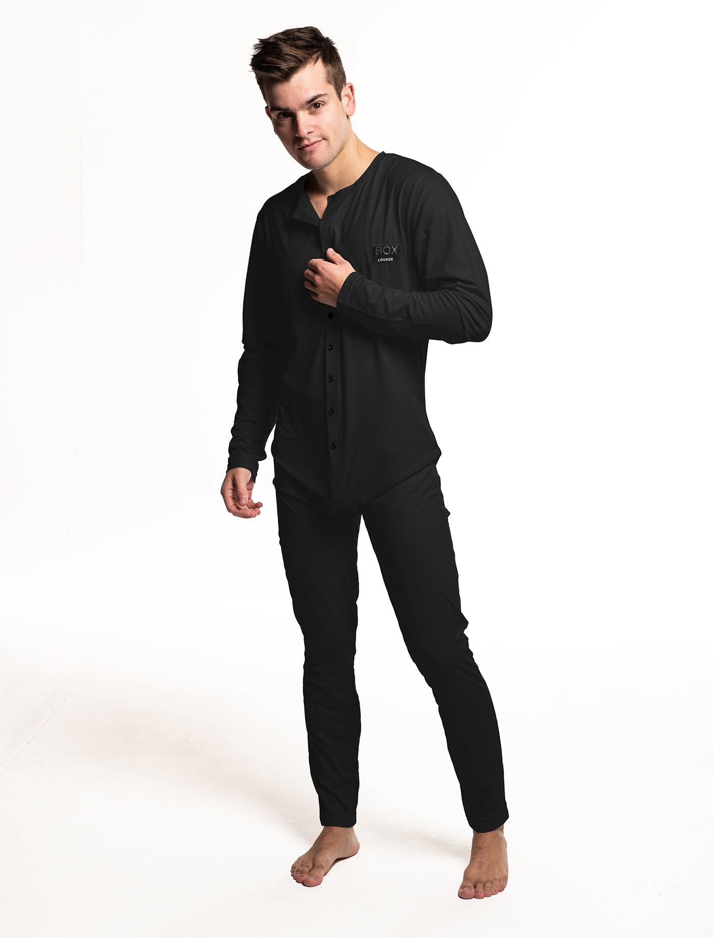 Mens Onesie - Black