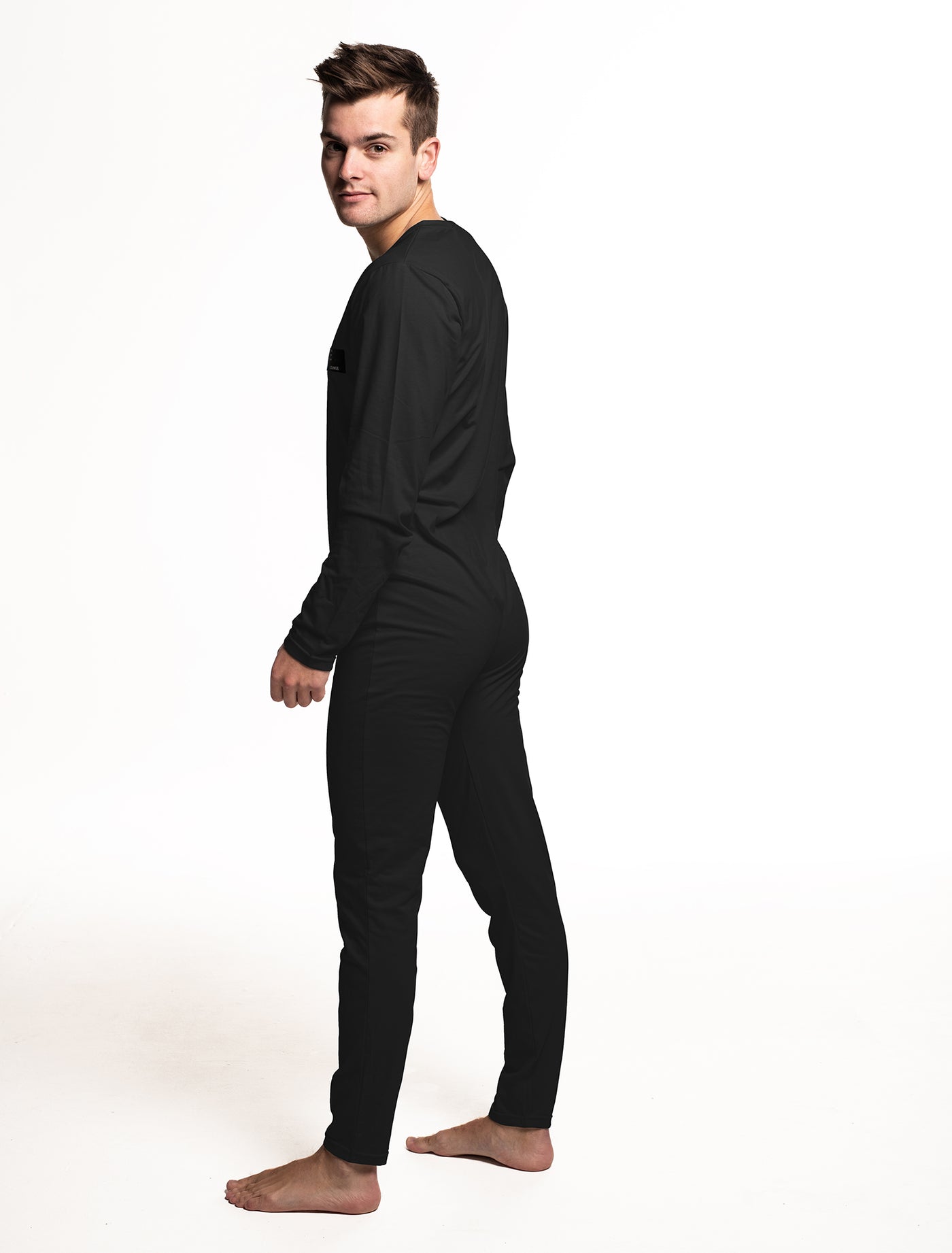 Mens Onesie - Black