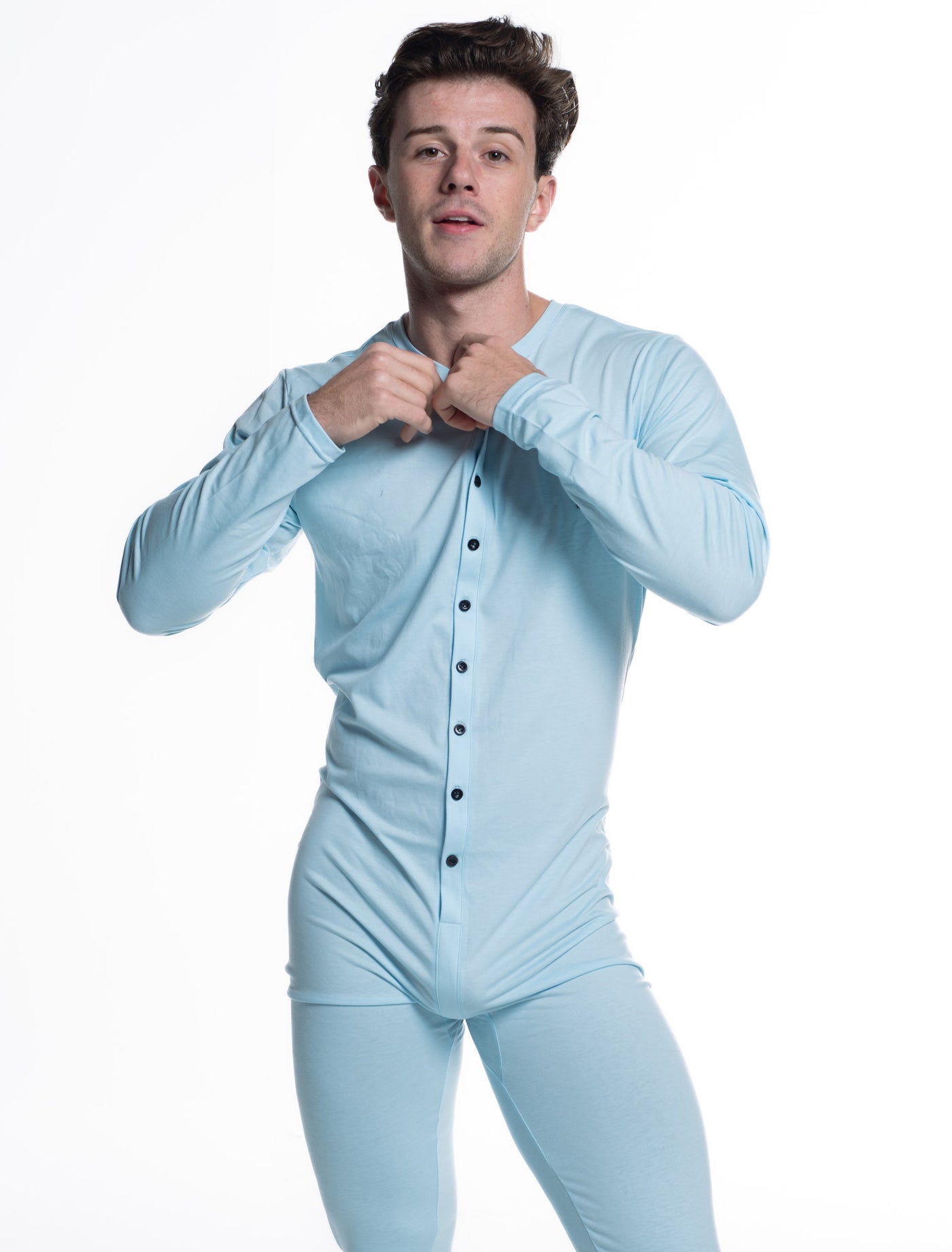 Mens Onesie - Blue