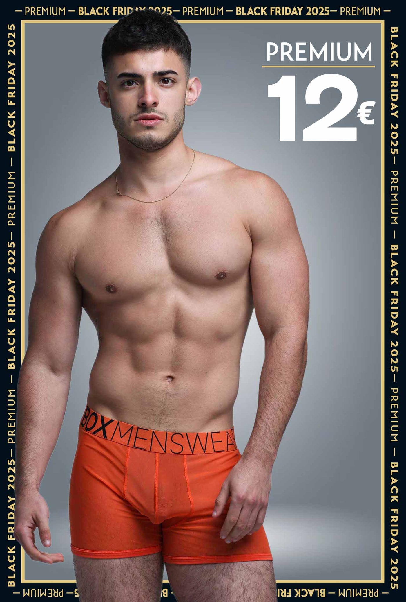 All Over Mesh Boxers - Orangeade