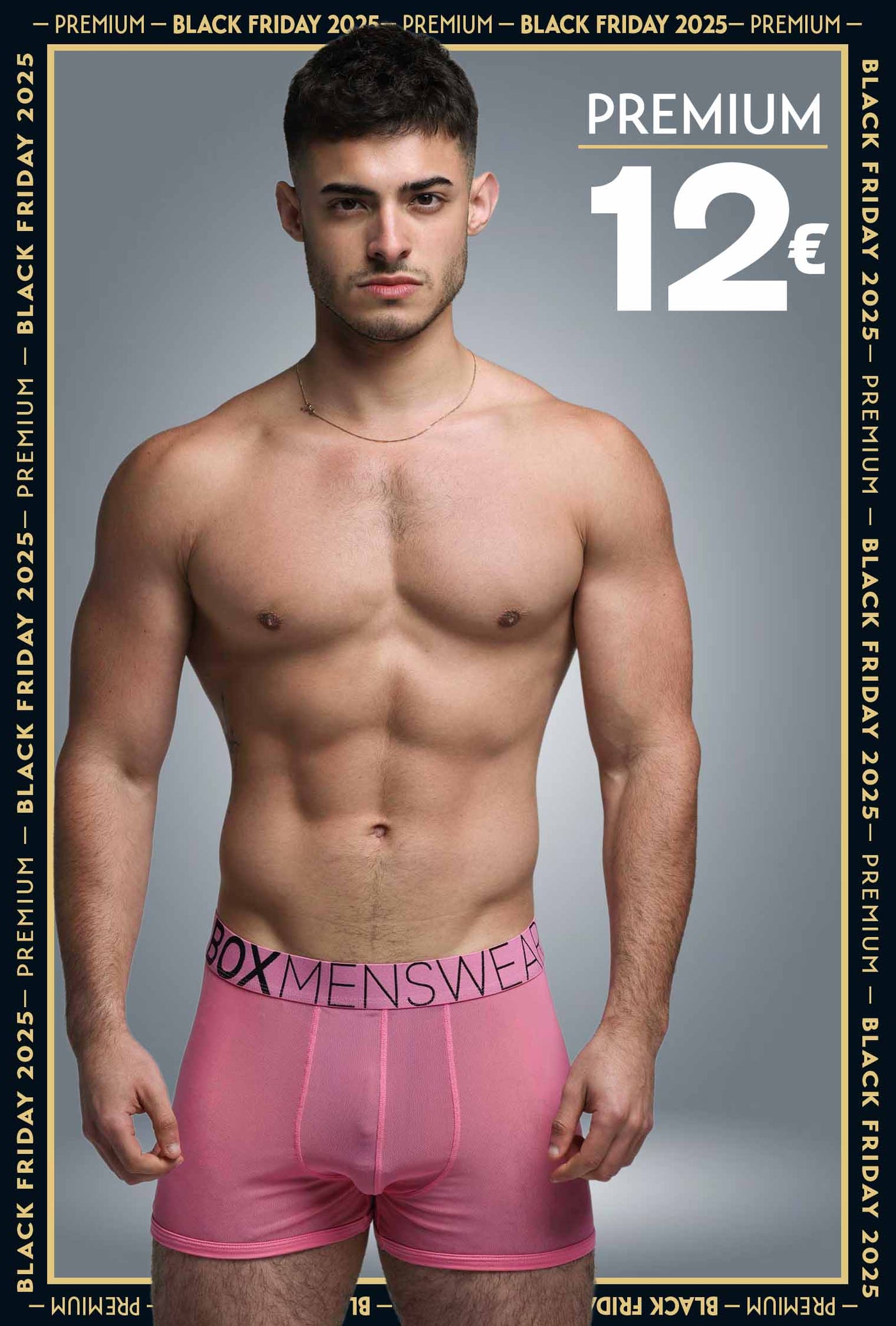 All Over Mesh Boxers - Boyfriend Pink
