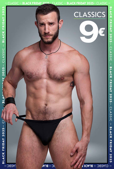 Party at the Back G-String: Black