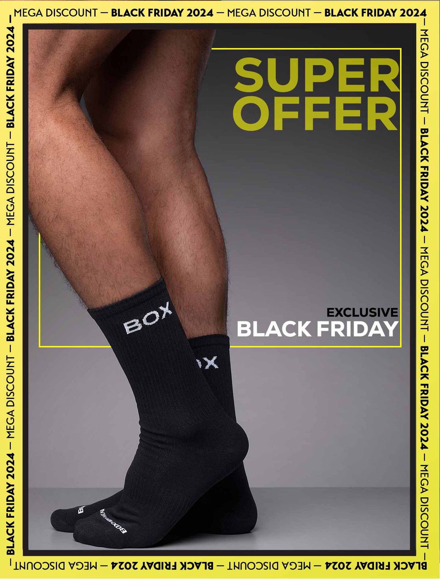 Performance Sports Socks - Black