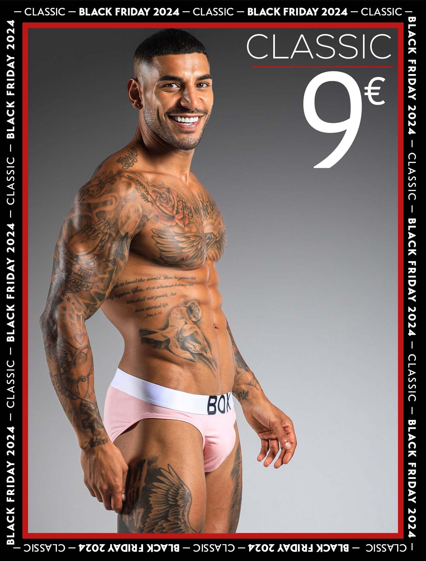 Mens Pink Briefs