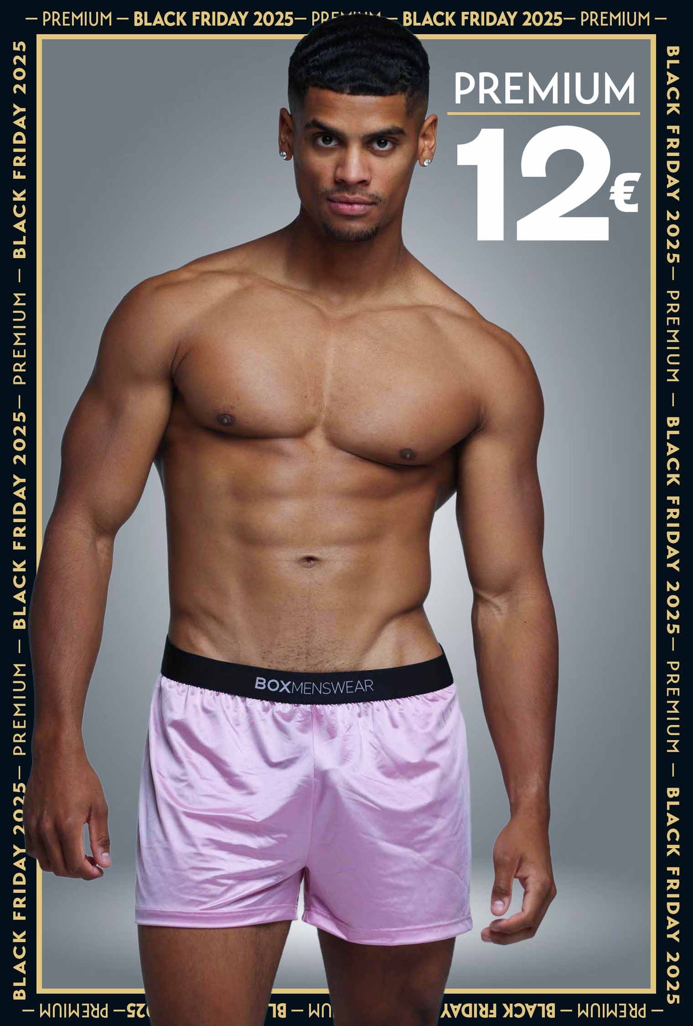Satin Boxers - Pink Tease
