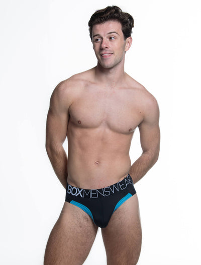 Prince Fit Briefs - Black & Blue