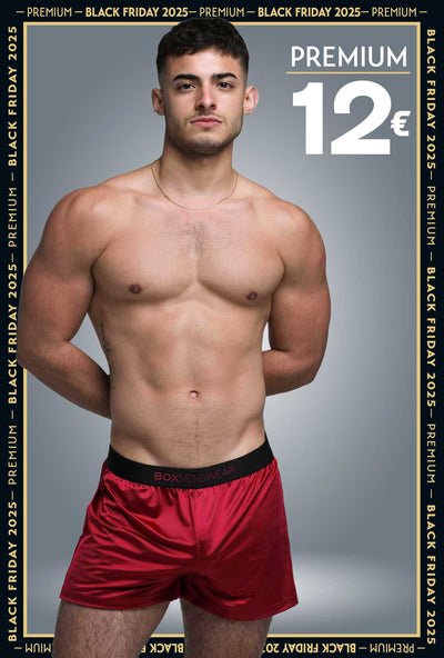 Satin Boxers - Rouge Desire