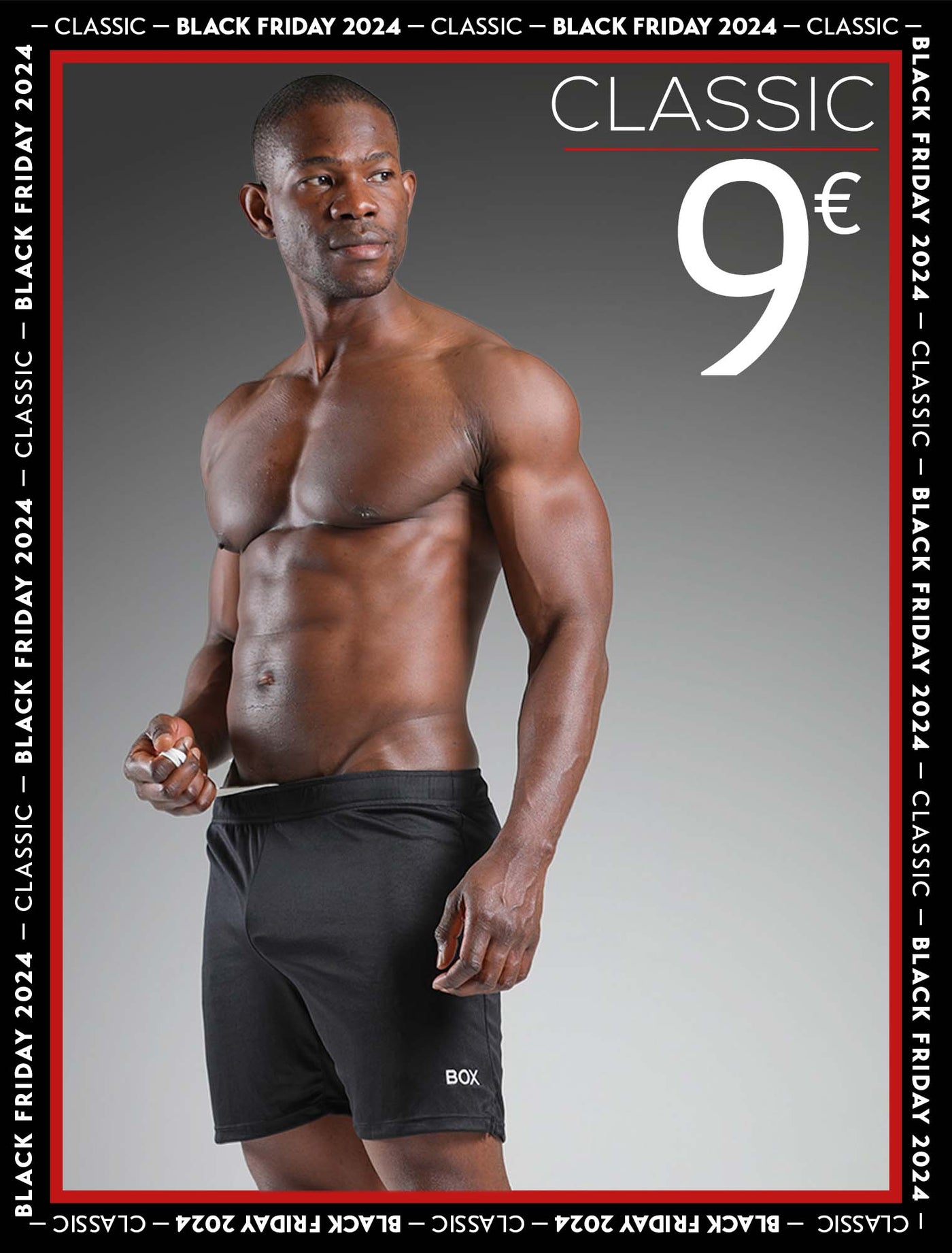 Mens Sports Shorts 2.0 - Black