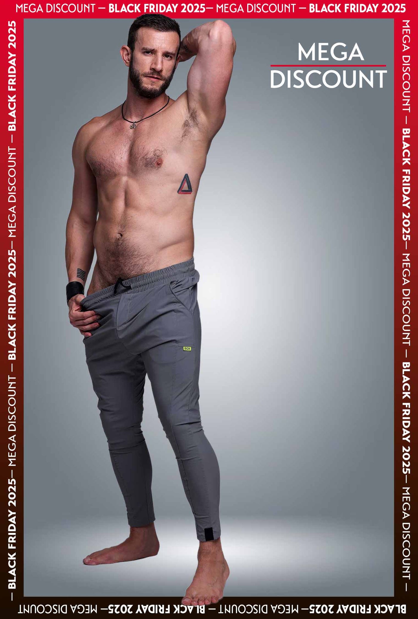 V2 Active Panelled Joggers - Slate Grey