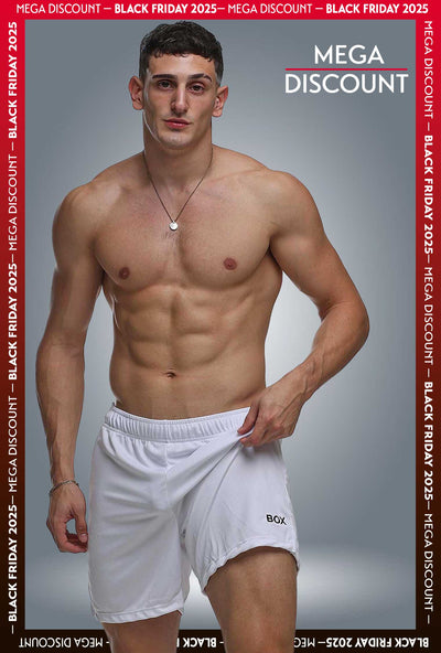 Mens Sports Shorts 2.0 - White