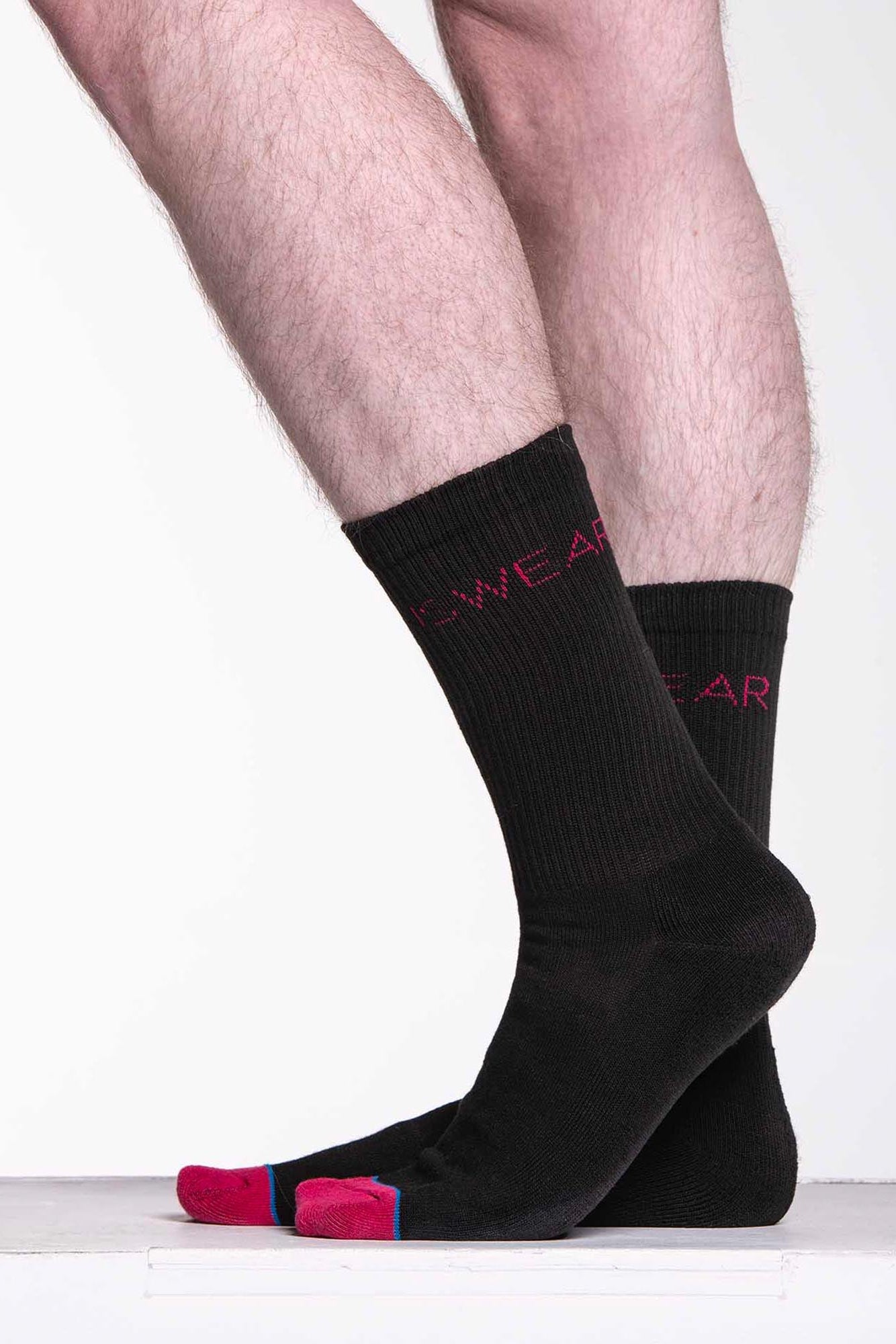 Statement Black - Lux Sports Socks - boxmenswear - {{variant_title}}