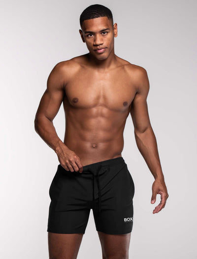 "The Fit" Sports Shorts - Jet Black